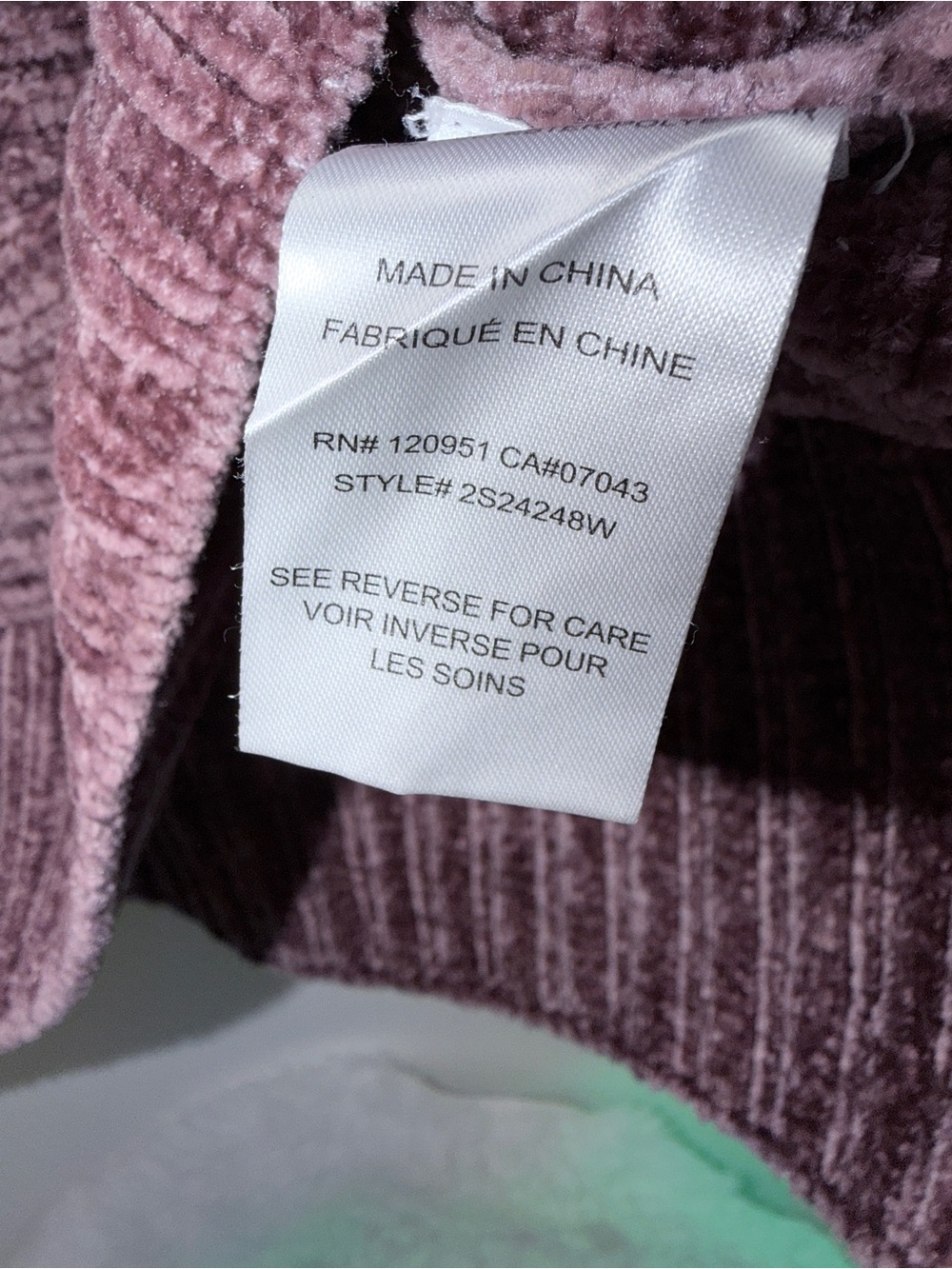 Pink Rose XS Mauve Turtleneck Chenille Girlhoodcore Summer Cabin Sweater ๐ - Picture 5 of 5